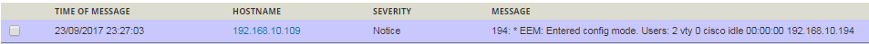 Ip Address of SolarWinds Server
